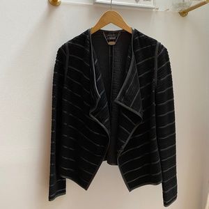 SCOOP NYC Black Leather Jacket